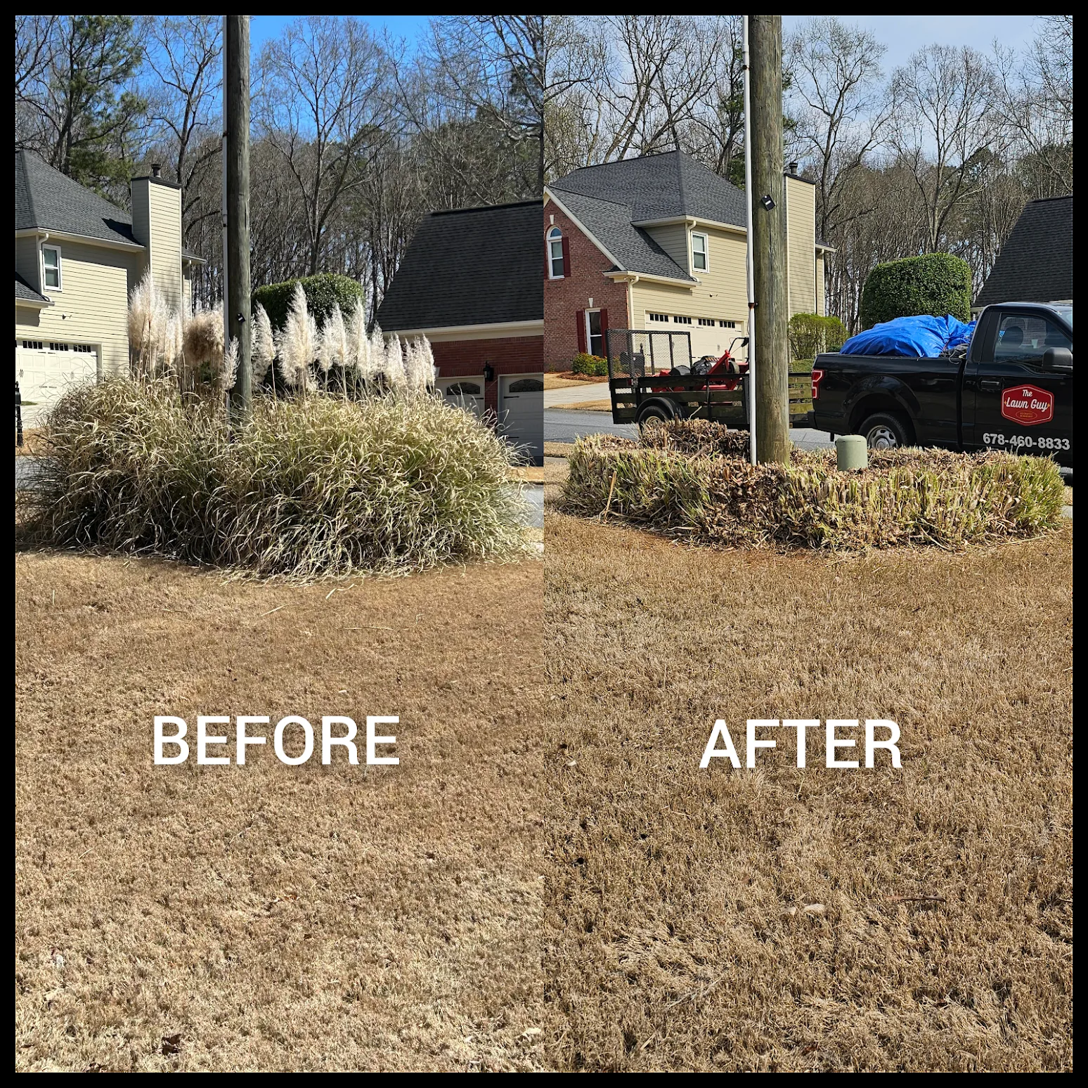 Shrub & Ornamental Trimming completed by The Lawn Guy